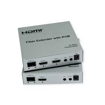 KVM prailgintuvas siųstuvas ir imtuvas ROLINE 14.01.3363 HDMI laidinis 20 km