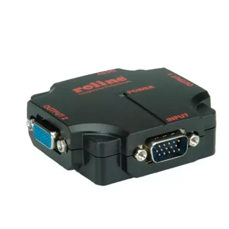 VGA vaizdo skirstytuvas ROLINE 450 MHz 2 kanalų