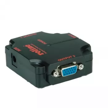 VGA vaizdo skirstytuvas ROLINE 450 MHz 2 kanalų