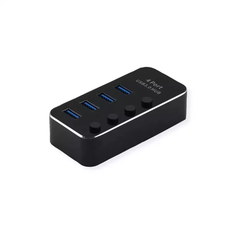 USB šakotuvas ROLINE 14.02.5056 USB 3.2 Gen 1 Type-A 5120 Mbit/s juodas
