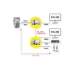 KVM prailgintuvas Siųstuvas ir imtuvas VALUE 14.99.3042 HDMI USB laidinis 70 m