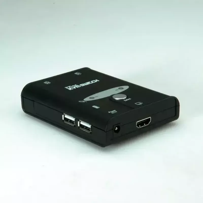 KVM jungiklis VALUE Star 1U 2 kompiuteriams HDMI USB