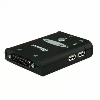KVM jungiklis VALUE Star 1U 2 kompiuteriams HDMI USB