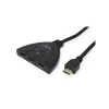 VALUE HDMI vaizdo jungiklis 14.99.3567, 3 įėjimai, 4K 60 Hz, juodas