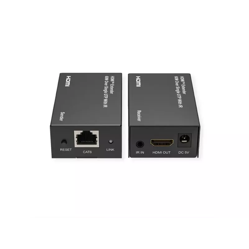VALUE 14.99.3569 AV prailgintuvas (siųstuvas ir imtuvas) – HDMI signalo perdavimas per Cat6 iki 60 m, 1920×1200