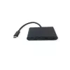 USB-C sąsajos šakotuvas VALUE 14.99.5041 – USB 3.2 Gen 1 Type-C/Type-A, 1000 Mbit/s, aliuminis, juodas, 76×46×12,2 mm