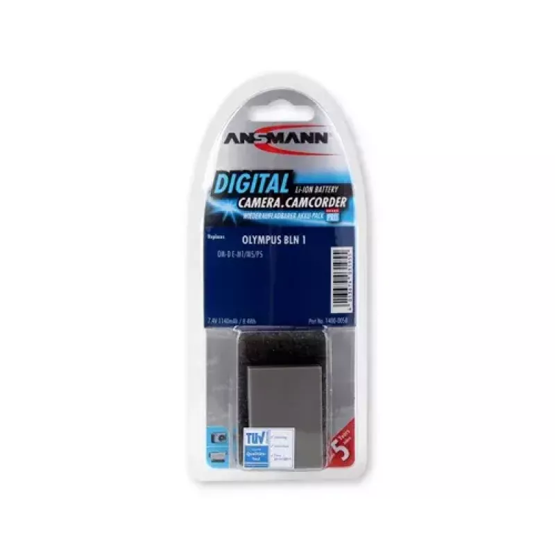 Fotoaparato baterija Ansmann 1400-0058 Ličio jonų 1140 mAh