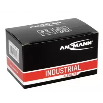 Vienkartinė baterija Ansmann 1505-0001 9V šarminė (10 vnt.)