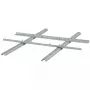 VESA adapteris ROLINE 100x100-400x400 kintamas sidabrinis