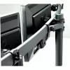 VALUE Triple LCD Arm Desk Clamp juodas – trijų monitorių laikiklis su spaustuku, reguliuojamas
