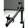 VALUE Triple LCD Arm Desk Clamp juodas – trijų monitorių laikiklis su spaustuku, reguliuojamas