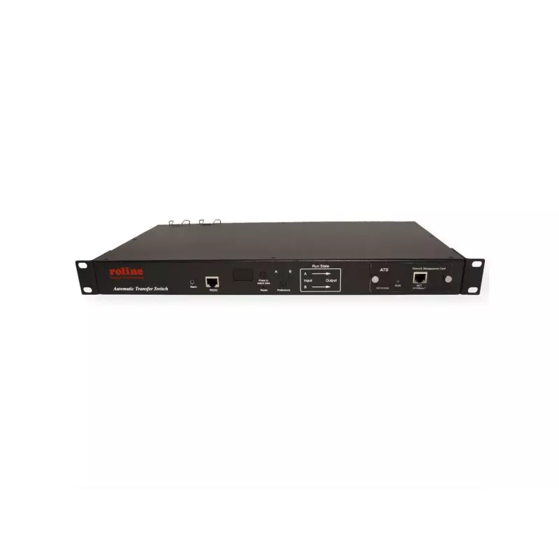 ROLINE 19.07.3415 Automatinis maitinimo šaltinių perjungiklis ATS 220-240V 50Hz 1U stelažinis