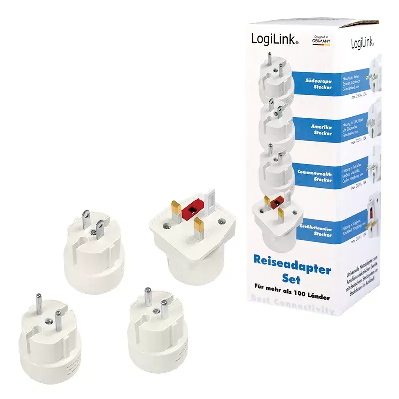 Kištukinis adapteris LogiLink PA0186 Baltas
