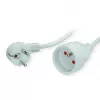 Maitinimo laidas VALUE 19.99.1175 baltas 10 m