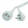 Maitinimo laidas VALUE 19.99.1175 baltas 10 m