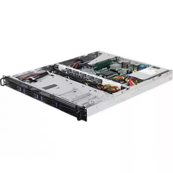 Kompiuterio korpusas ASRock 1U4LW-B650/2L2T stelažinis (1U) juodas