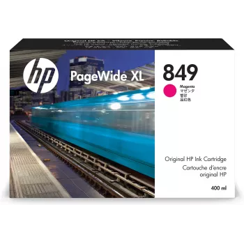HP 849 originali magenta rašalo kasetė 400 ml (1XB37A) – PageWide XL