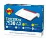 Belaidis maršrutizatorius FRITZ!Box 7530 AX, Wi-Fi 6, Dual-band (2,4 GHz / 5 GHz), Gigabit Ethernet, baltas