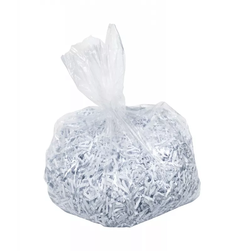 Rexel plastikiniai šrederio maišeliai dideliems biuro smulkintuvams, talpa 175 L (20 vnt. pakuotė)