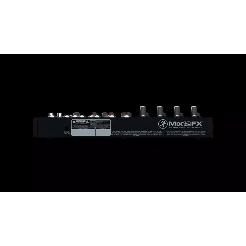 Mackie Mix12FX 12 kanalų 20–30000 Hz Juodas