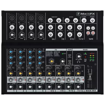 Mackie Mix12FX 12 kanalų 20–30000 Hz Juodas
