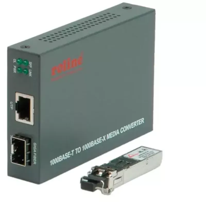 Gigabit keitiklis ROLINE 21.13.1069 RJ45 į LC