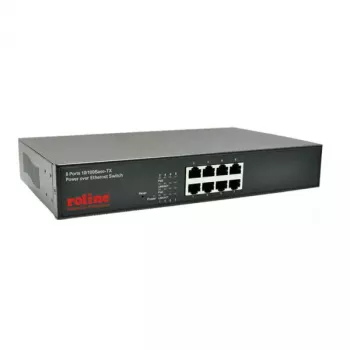 PoE Fast Ethernet Switch ROLINE 130 W 8 Portai