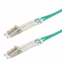 Šviesolaidinis šuolis ROLINE LC/LC OM3 50/125µm turkio spalvos 2m