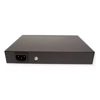 Tinklo jungiklis VALUE 21.99.1195 Gigabit Ethernet PoE juodas