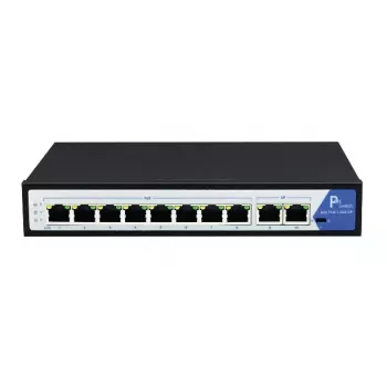 Tinklo jungiklis VALUE 21.99.1195 Gigabit Ethernet PoE juodas