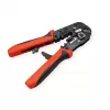 VALUE 25.99.8794 kabelių užspaudimo replės, 190 mm, 347 g, juoda/raudona