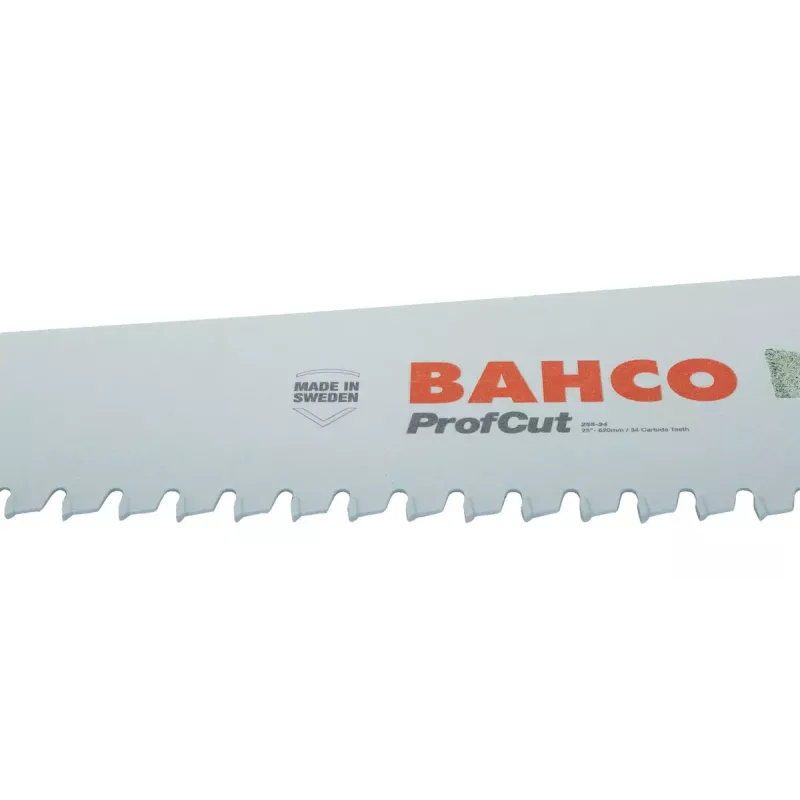 Pjūklas su nugarėle Bahco 255-34 62 cm juodai oranžinis nerūdijantis plienas