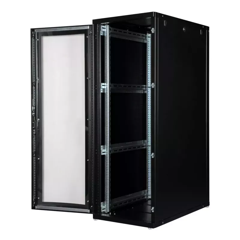 Laisvai pastatomas stovas ROLINE 19 colių serverio stovas Pro 36 U 600x1000 juodas