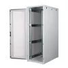 Laisvai pastatomas stovas ROLINE Pro 36U 600x1000 pilkas su plexiglas durelėmis