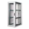 Laisvai pastatomas stovas ROLINE Pro 36U 600x1000 pilkas su plexiglas durelėmis
