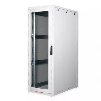 Laisvai pastatomas stovas ROLINE Pro 36U 600x1000 pilkas su plexiglas durelėmis