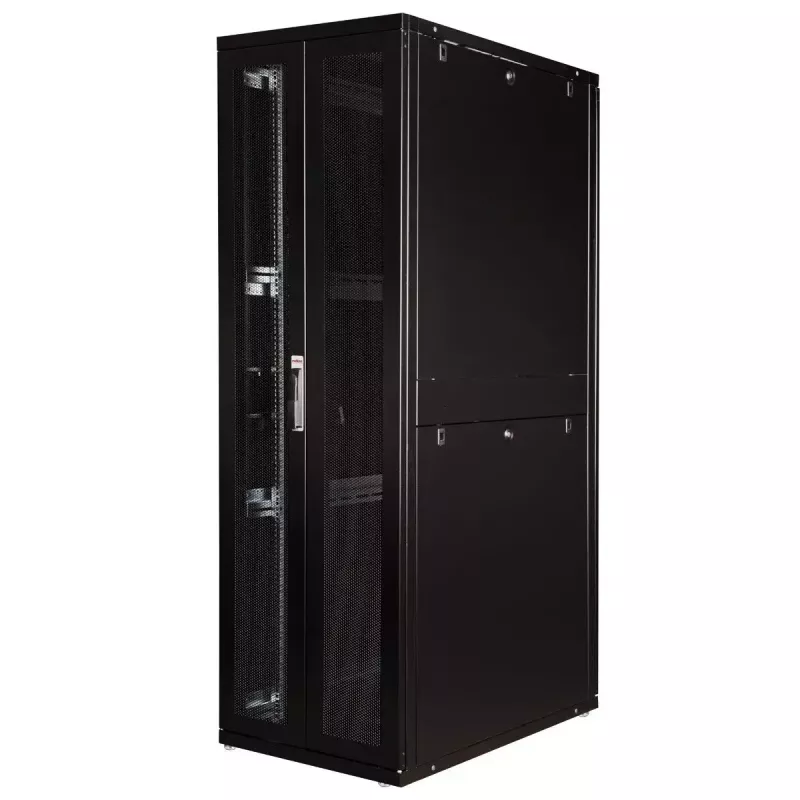 Laisvai pastatomas stovas ROLINE 19 colių serverio stovas Pro 42U 600x1000 juodas