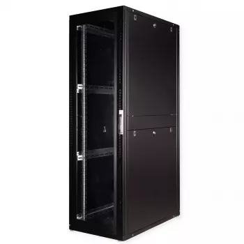 Laisvai pastatomas stovas ROLINE 19 colių serverio stovas Pro 42U 600x1000 juodas