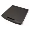 VALUE 26.99.0192 KVM pultas su 8 prievadų KVM komutatoriumi, 19 colių (48,3 cm) 1366x768 TFT, VGA, USB, šveicariška klaviatūra