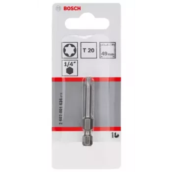 Antgalis atsuktuvui Bosch 2607001636 T20 ypač kietas 49 mm
