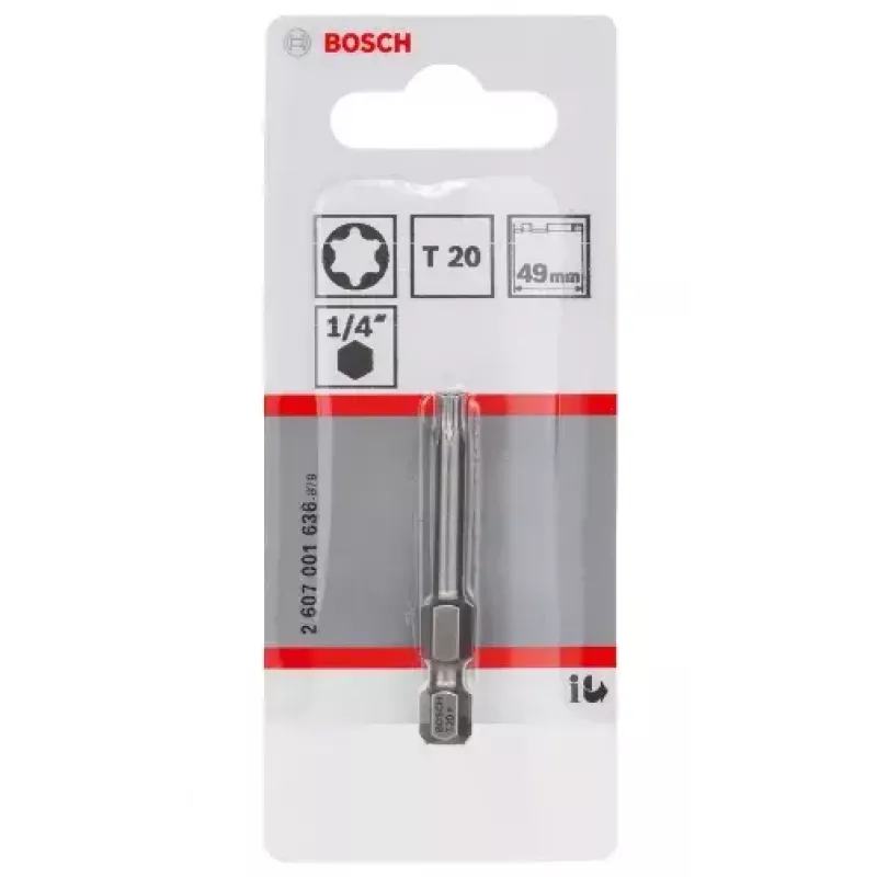 Antgalis atsuktuvui Bosch 2607001636 T20 ypač kietas 49 mm