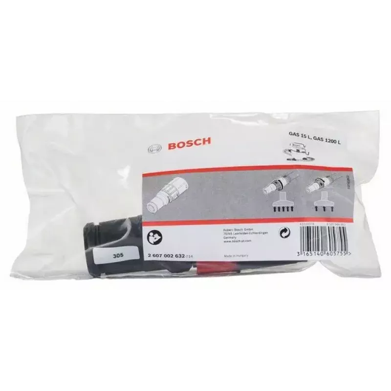 Bosch 2 607 002 632 žarnos adapteris statinės siurbliui