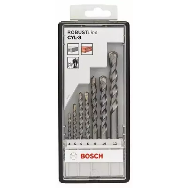 Gręžtų rinkinys betonui Bosch 2 607 010 545 (7 vnt.)