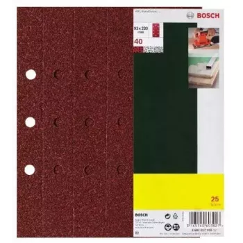 Bosch 2 607 017 097 šlifavimo popieriaus rinkinys 25 vnt.