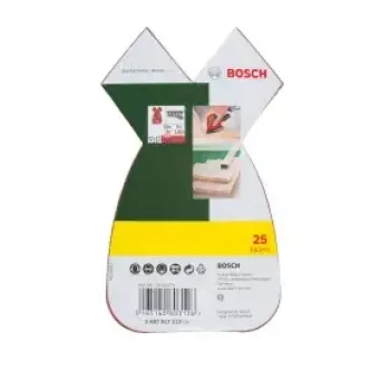 Bosch 2607017113 Šlifavimo popieriaus lapai 25 vnt.