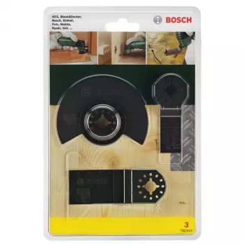 Bosch 2607017323 Pjūklų diskų rinkinys, 3 vnt., 225 mm