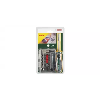 Grąžtų antgalių rinkinys Bosch 2 607 017 331 27 vnt. Šešiakampiai, Torx, Phillips