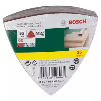 Bosch 2 607 019 488 šlifavimo priedų rinkinys 25 vnt.