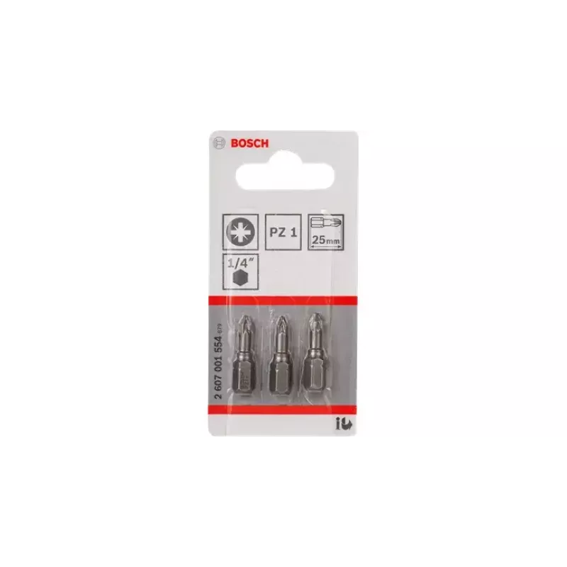 Bosch 2608522069 antgaliai atsuktuvui, S2 plienas, 1/4 colio