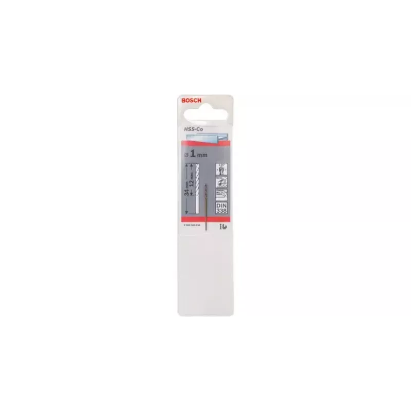 Gręžtuvų komplektas Bosch HSS Cobalt 2608585885 5 vnt.
